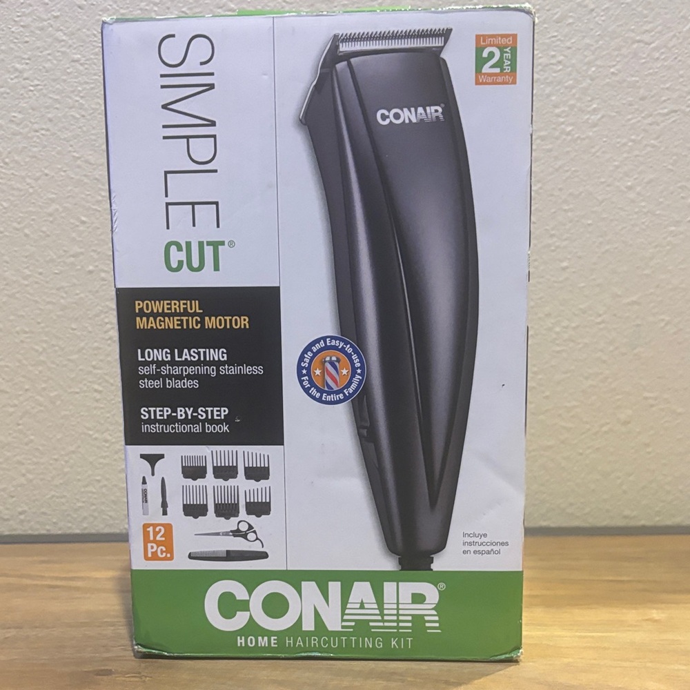 Conair Simple Cut Men's Hair Clipper - Black